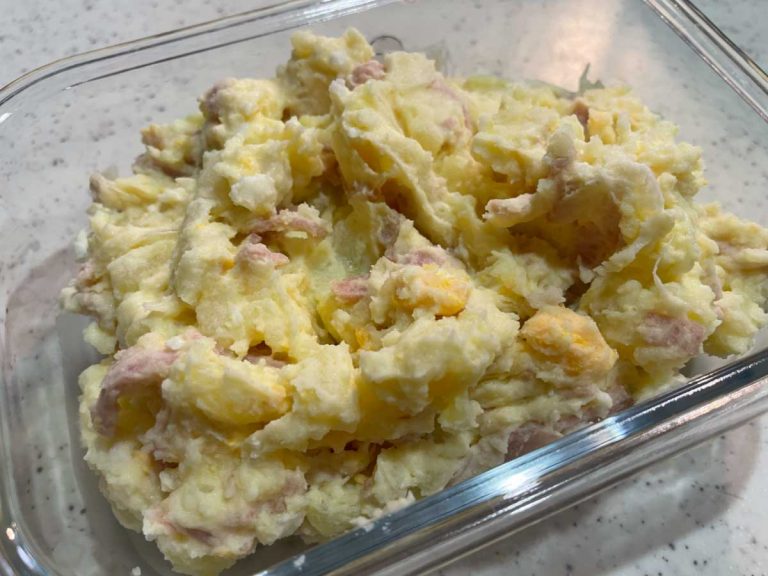 No need to peel eggs with this easy and time-saving potato salad lifehack