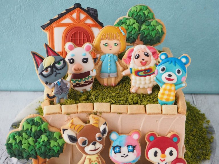 Japanese pastry chef makes most adorable Animal Crossing cake for niece’s birthday