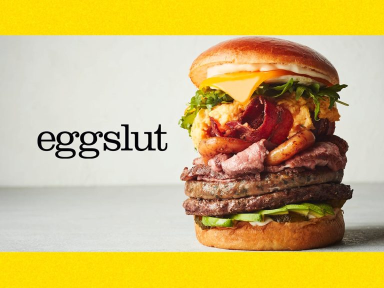 In Japan, Egglsut’s egregiously sized BIG SLUT BURGER will let you bite into 2021 with gusto!
