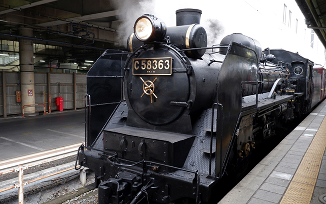 Riding the Steam Train Chichibu Paleo Express