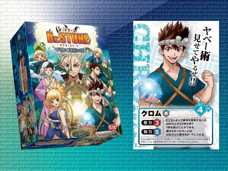 Dr. Stone gets its first official board game: “Senku and the Light of Civilization”