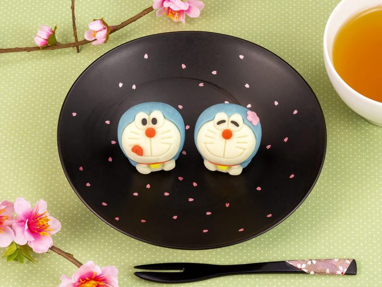Doraemon sweets return with cute expressions perfect for cherry blossom viewing season