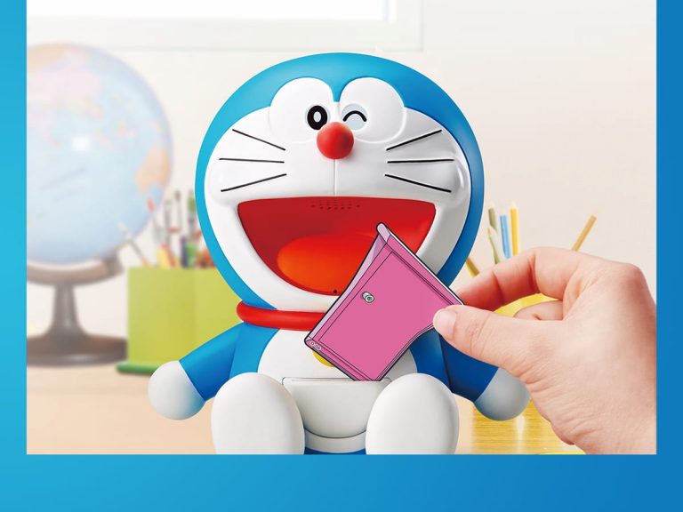 Bring Doraemon home to your kids with “Doraemon with U” programmable toy