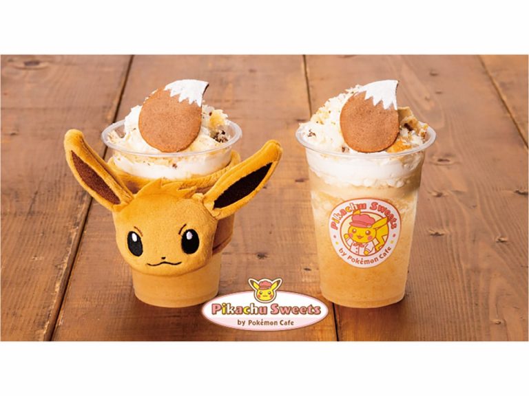 Hightail it over to Pikachu Sweets for an Eevee’s Tail Apple Pie Frappe