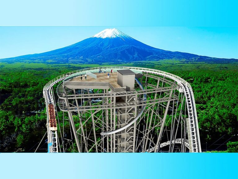 Fujiyama Tower at Fuji-Q Highland will provide an unparalleled view of Mt. Fuji