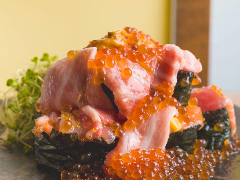 Overflowing otoro, uni and ikura sushi joins all-you-can-eat menu at Sushi Bar Fujiyama