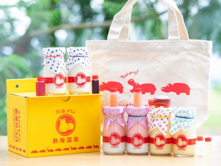 Atami city’s favorite pudding parlor says thank you in a very delicious way!