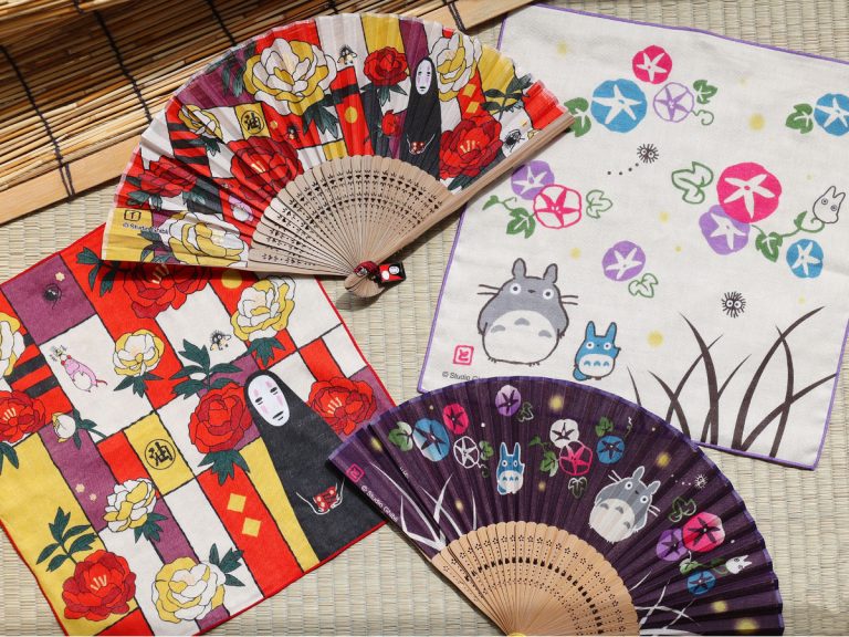 Get ready for summer with these new Ghibli themed folding fans from Donguri Republic