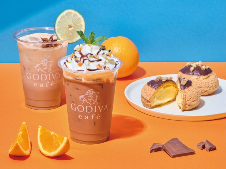 Stay cool this summer with this citrus infused menu from GODIVA café Tokyo
