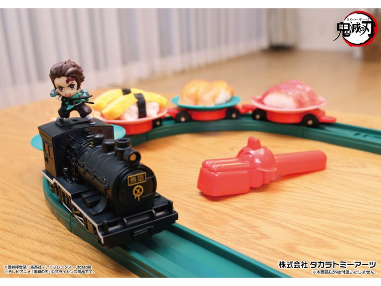 Sushi plates in tow, Kimetsu no Yaiba’s Mugen Train is calling in at your house