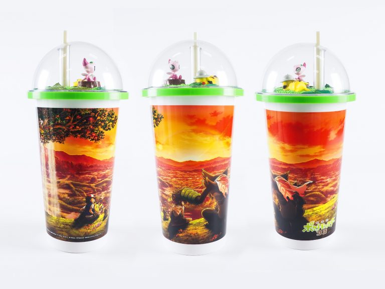 Enjoy the upcoming Pokémon movie with this cute Terrarium-style drinking cup!