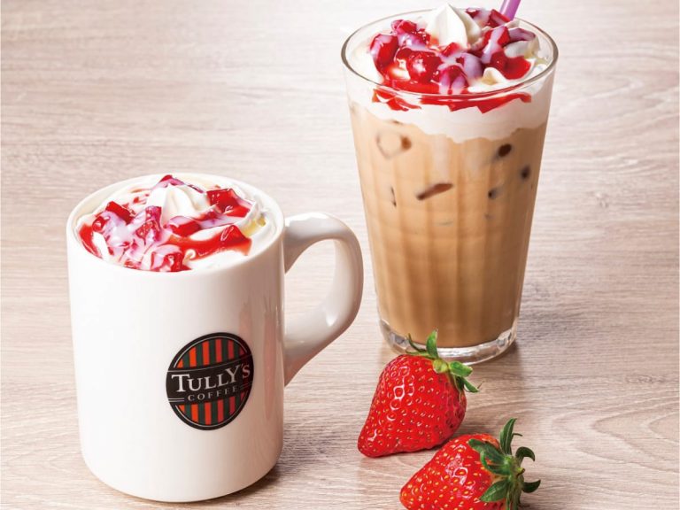 Tully’s Reveal All New Strawberry Milk Latte and More for Spring Season 2020