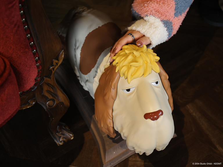 Howl’s Moving Castle’s Heen the dog has been recreated as life-size model to decorate your home
