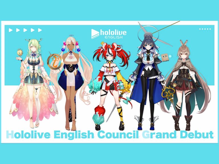 Vtuber group hololive English launches a new era with 5 members of hololive English -Council-