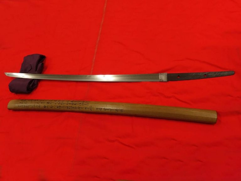 Historical Japanese Sword ‘Kotetsu Katana of Kondo Isami’ Discovered