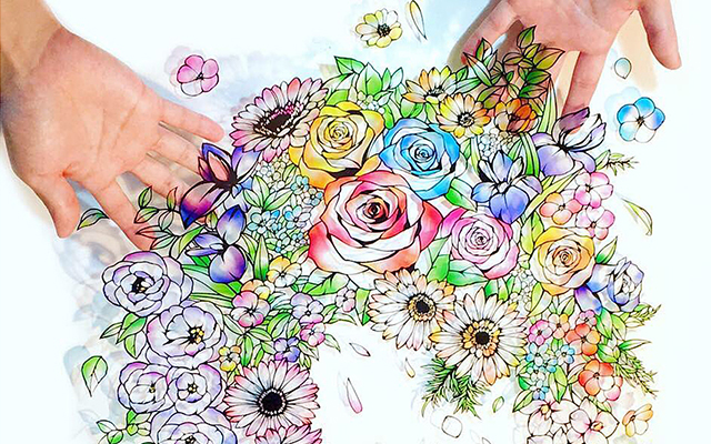 Japanese Paper Artist Jun’s Exquisitely Colorful Cutouts Inspired By The Language Of Flowers