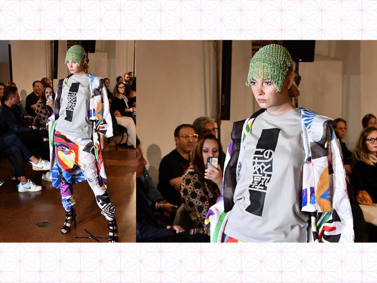 “Funny Cool” Japanese text tee makes impact at Milan runway show, amuses Japanese Twitter