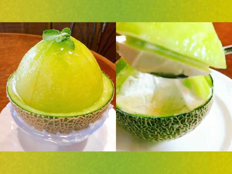This mouthwatering award-winning dessert is made from whole premium mini melons
