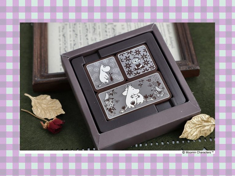 Moomin Cafe Offers Illustrated Belgian Callebaut Chocolate Plaques for Valentine’s Day
