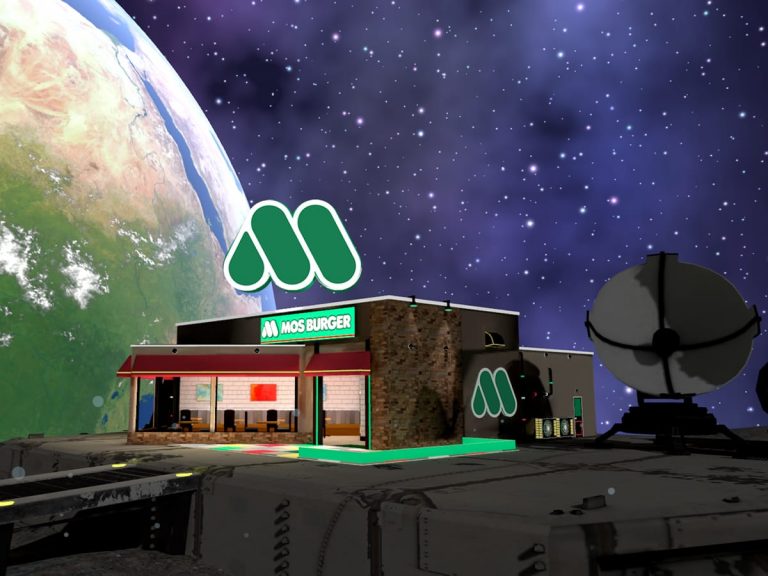 Mos Burger has opened a metaverse branch, “Mos Burger ON THE MOON”