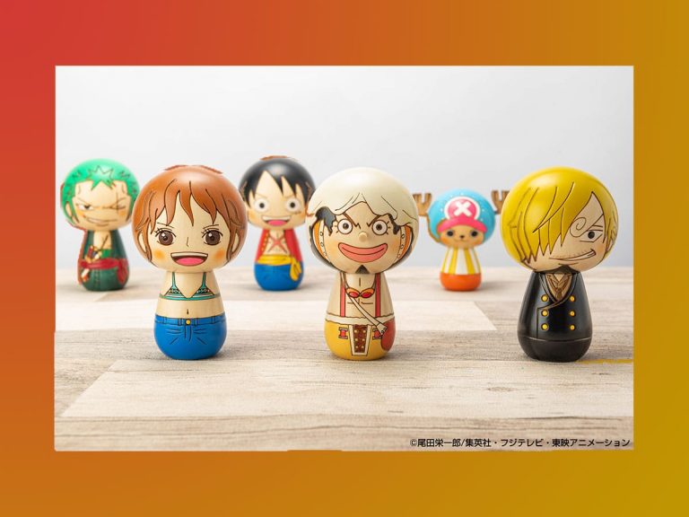 One Piece dolls from traditional crafts company Usaburo Kokeshi return for second series