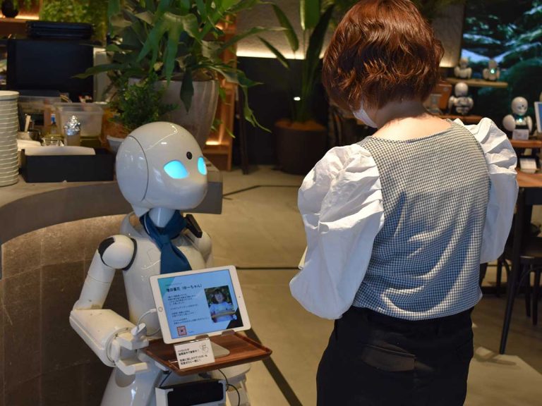 We visited the Avatar Robot Café DAWN Ver. β , where robots empower humans to work
