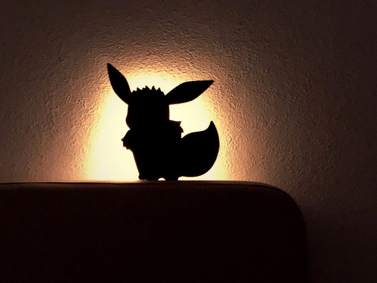 Light Up Your Lair With These Cute Eevee, Pikachu, Gengar and Mimikyu LED Wall Lights