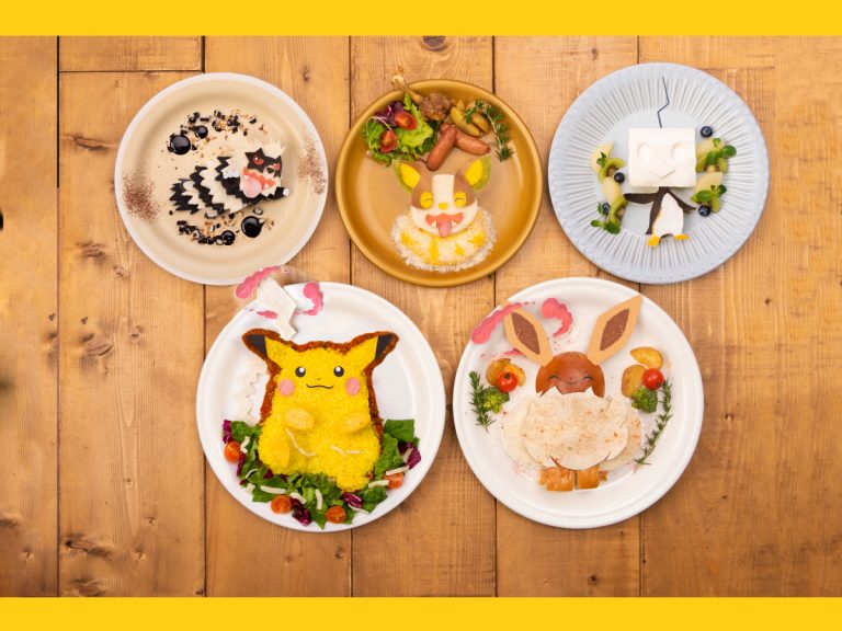 Pokémon Cafe Adds Gigantamax Pikachu & Eevee, Yamper, Zigzagoon, Eiscue to their menu
