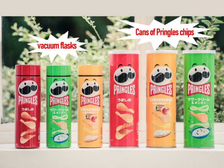 “Is that a Pringles can you’re drinking from?” Pringles vacuum flasks will fool your friends