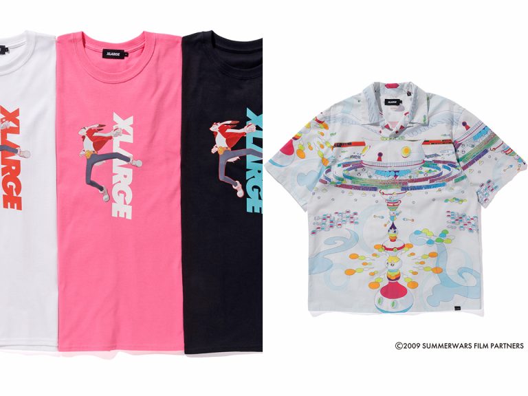 XLARGE Fêtes “Summer Wars” 10th Anniversary with Tees, Shirt & Hat, Virtual Tee for VRoid OZ