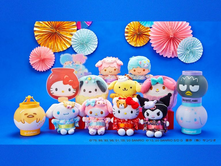 Stay-at-home Sanrio summer goods recreate festival mood of Japanese street fair