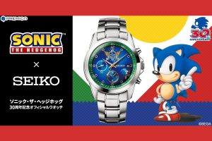 Sonic Marks his 30th Anniversary with a Limited-Edition Watch