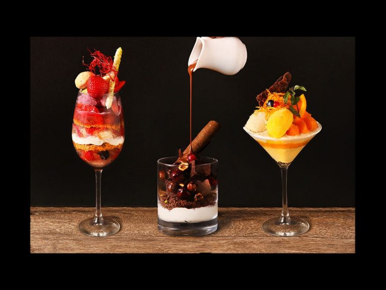 Finish your evening on a sweet note with Tooth Tooth Tokyo’s evening parfaits