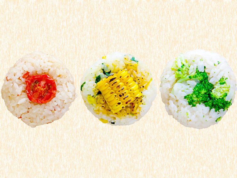 Tomato, broccoli and roasted corn charred soy rice balls join TARO TOKYO ONIGIRI’s new lineup