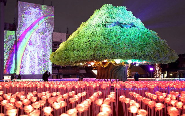 A Rose Garden of Lights At the New Tokyo Mega Illumination