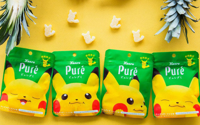 Shock your taste buds with new adorable Pikachu tropical gummies