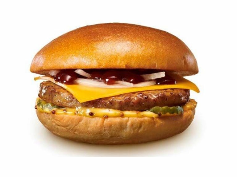 Lotteria releases soy BBQ cheeseburger in Japan