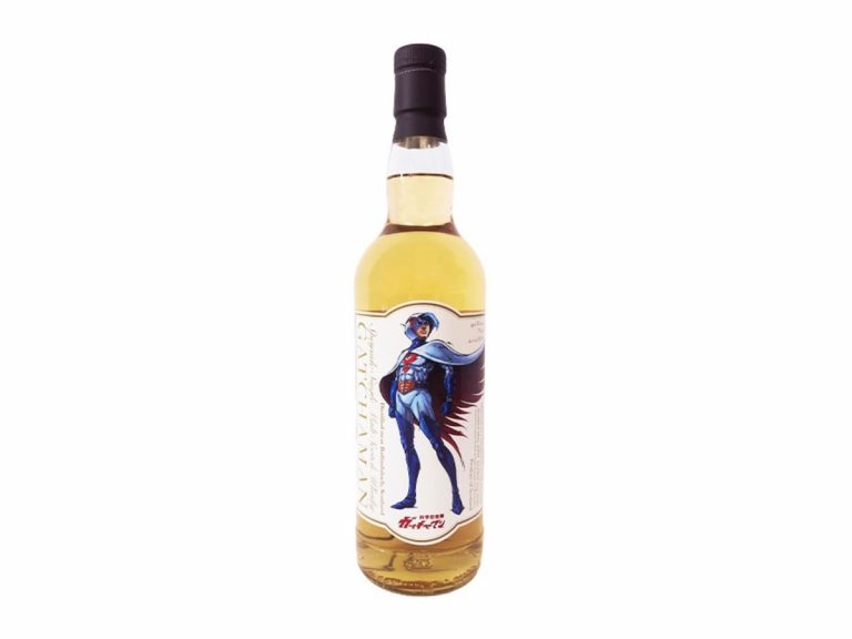 Have a glass of classic anime scotch with official Gatchaman whisky