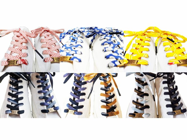 Shoeface, which turns old kimono and traditional Japanese garments into stylish shoelaces, opens international online store