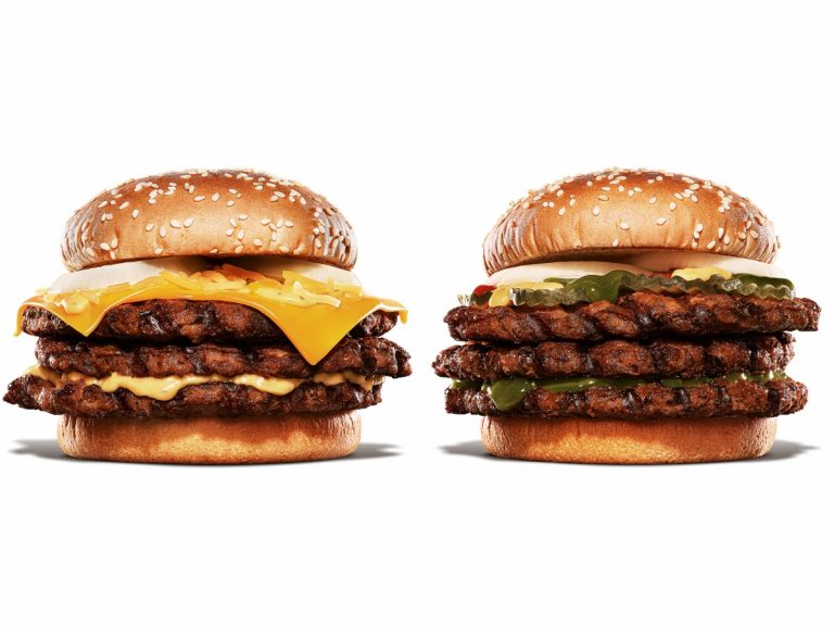 Burger King releases duo of spicy and cheesy Big Mouth burgers in Japan