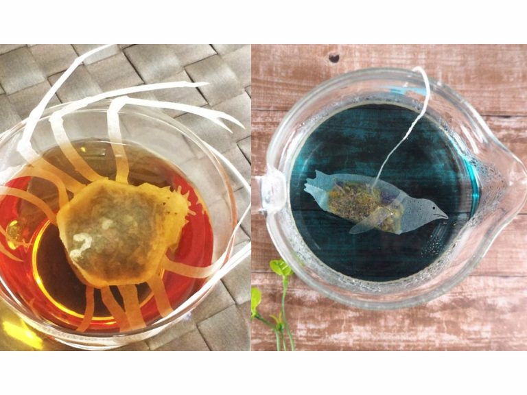 Turn your tea time into an herbal ocean with these unique sea animal tea bags