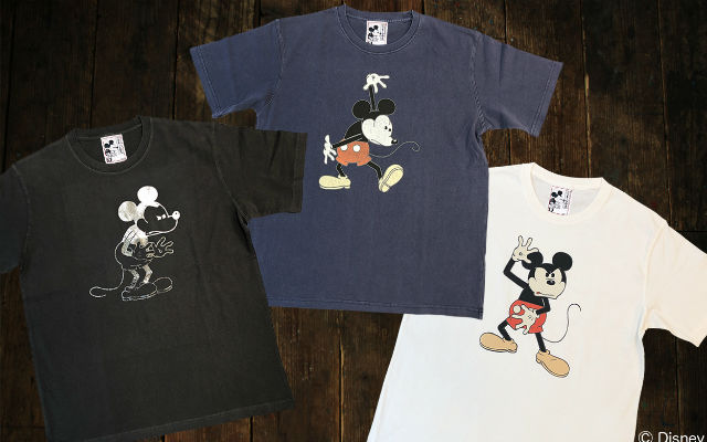 Mickey Mouse goes kabuki in traditional Japanese woodblock print art fashion lineup