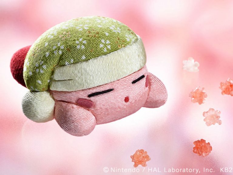 Traditional Japanese doll maker release gorgeous fabric-lined wooden Kirby