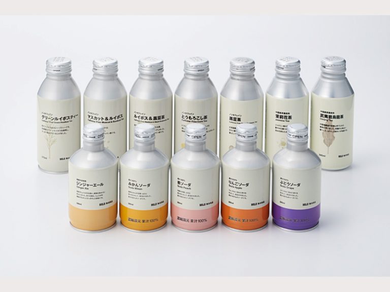 Japanese store Muji announces switch from PET bottles to aluminum cans