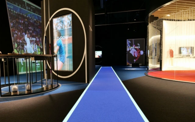 Experience being an athlete at the Japan Olympic Museum in Tokyo