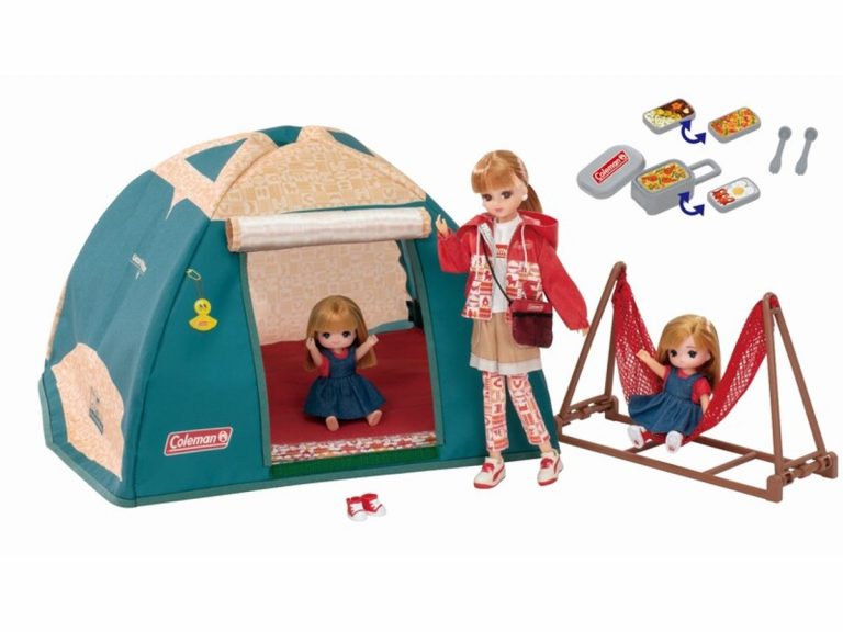Japan’s Barbie, Licca-chan is going camping with a new outdoor set