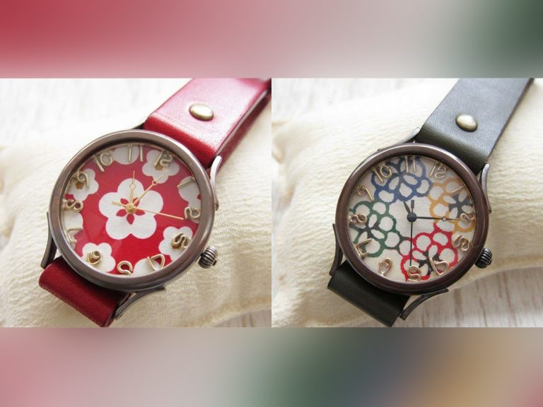These beautiful artisanal Japanese watches use hand-made washi paper