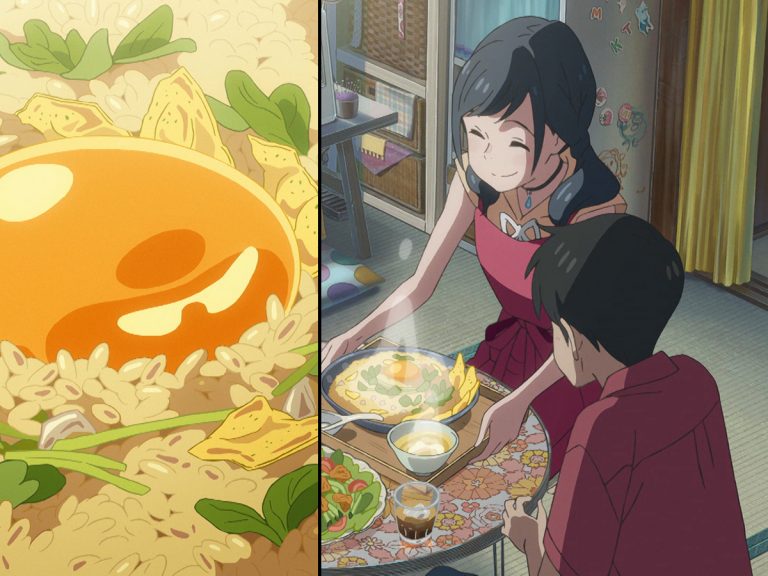 How to Make Hina’s Egg Fried Rice with Pea Shoots in “Weathering with You”