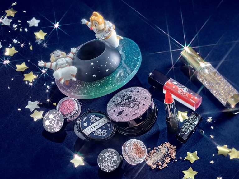 Make your face sparkle like shimmering stars with Disney’s space-themed cosmetics lineup