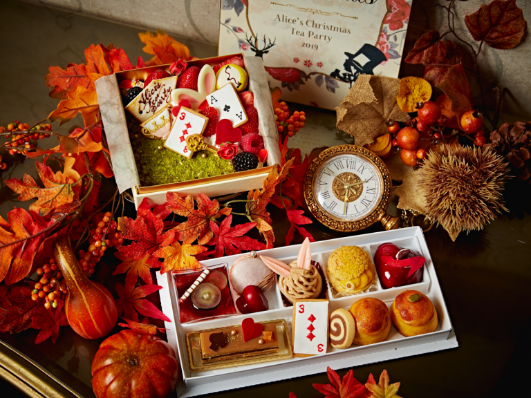 Alice invites you to an autumn afternoon tea party with takeout Wonderland treats from Tokyo restaurant